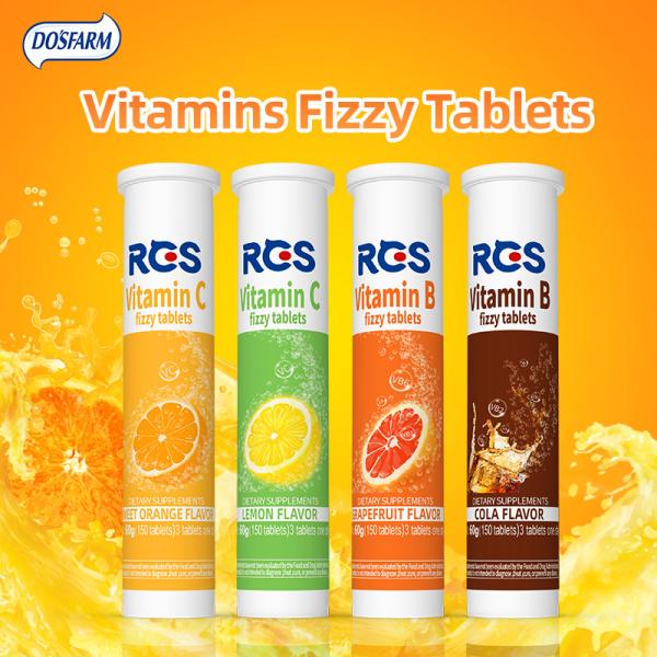 Do's Farm Vitamin C Dietary Supplements Sweet VC Tablets VB Tablets Effervescent
