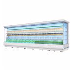 Led Light Multideck Open Chiller Cabinet For Fresh Fruit And Vegetable