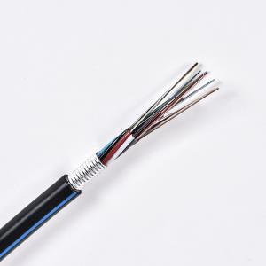 China 96core G652D Single Mode Armoured Fiber Cable Steel Wire on sale