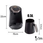 800W Black Automatic Coffee Maker Machine , AC 220V Cordless Electric Coffee