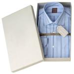 custom T-shirt packaging box men business shirt paper box rigid wedding