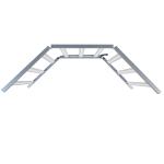 Commercial 9 Bars Dimmable LED Grow Lights Fixtures PPFD 1050W Hydroponics