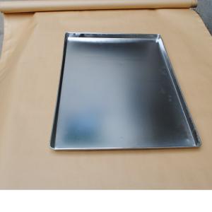 Wholesale Rectangular Nonstick No Perforated Kitchen Aluminum Sheet Tray For Muffins Oven Baking Tray from china suppliers
