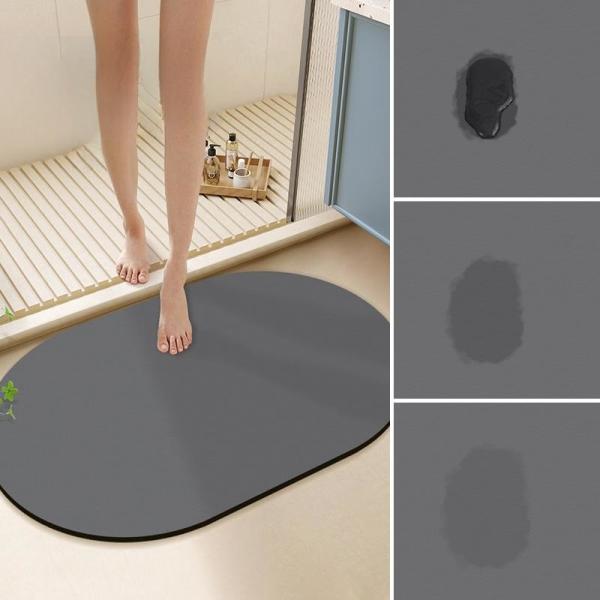 Water Absorbent Non Slip Bath Mat for Kitchen and Door 40*60cm Classic Design