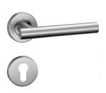 Antirust Satin Stainless Steel Door Handles For 40mm Min Door Thickness