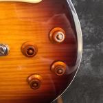 Flamed maple top sunburst LP Electric Guitar