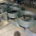 BTO-22 Galvanized 90cm Coil Diameter Concertina Razor Barbed Wire for Protection