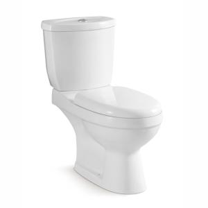 Wholesale Two Piece Jacuzzi Toilet 1.6 Gallons White Fully Glazed Flush 660x360x760mm from china suppliers