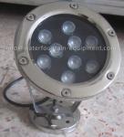 Outdoor 15W Underwater Fountain Lights Round For Garden Pond High Impact