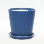 Single Ceramic Drainage Pots Lightweight For Indoor