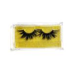 Hot Stamping Eyelash Empty Boxes , Glitter Paper Empty Eyelash Container