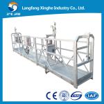 8.0kn electric winch gondola , Vietnam suspended platform , aerial hanging
