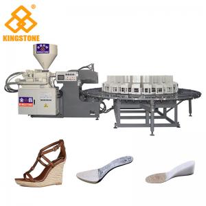 Wholesale 200-280 Pairs Per Hour Shoe Sole Making Machine For Wedge Heel Sandals / Boots from china suppliers