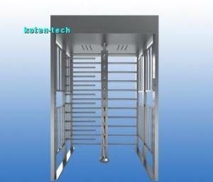 Wholesale Electromagnet Lock Full Height Turnstile Gate Bi Directional Semi Automatic Type from china suppliers
