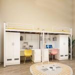 Mail packing Y Modern School Dormitory Bedroom Furniture Set Loft Metal Bunk Bed