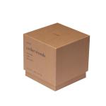 Recyclable Kraft Cardboard Gift Packaging Box with Lids for Candle