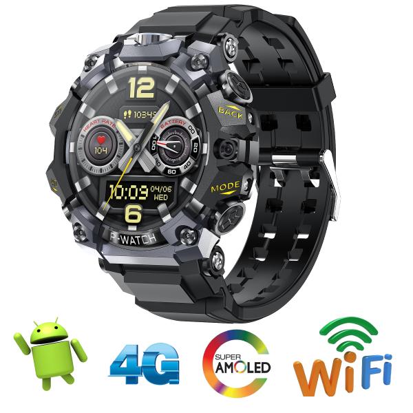Multi Sport Mode 4G Smart Watch Outdoor Waterproof Watch For Exploration And