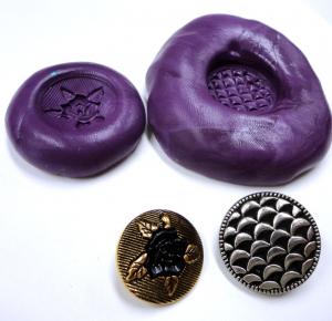 China Odor Free Purple Easy Mold Silicone Molding Putty For Casting on sale