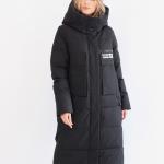 FODARLLOY Women Winter Hooded New Pure Colo Thick Warm Waterproof Jacket Female