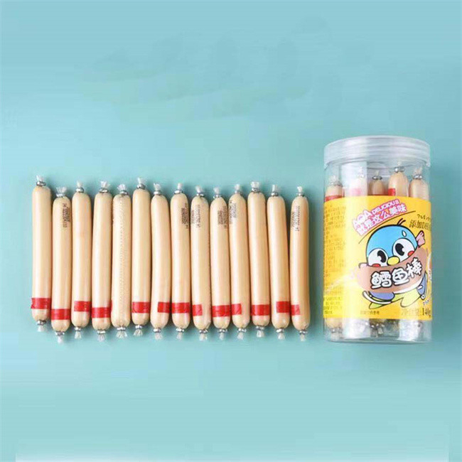 Logo Customized Printing Colourful Pvdc Artificial Film For Sausages