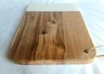 Marble Acacia Wood Kitchen Stone Placemats Rectangular Shape