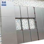 Stadiums Fireproof Aluminium Ceiling Panels Square Aesthetics