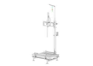 Wholesale Rotating Arm 0.2% Accuracy Pesticide Weighing Filling Machine 5 Drums / Hour 1000kg from china suppliers