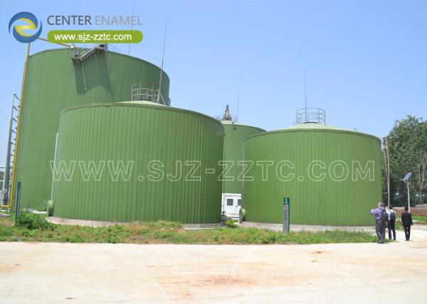 Center Enamel Provides Anaerobic Digester Tanks For Azerbaijan Wastewater