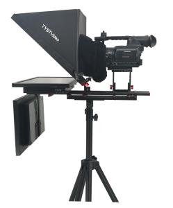 Wholesale Black TYSTVideo 22 inch Autocue Prompter Supply Auto-mirror Broadcast Teleprompter TS-2200 from china suppliers