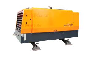 Wholesale Water Well Drilling Portable Screw Air Compressor High Pressure Diesel Engine Type from china suppliers