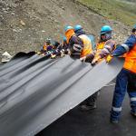 0.5-3mm HDPE Dam Liner Geomembrane for Plastic Dam Lining in Dam Construction