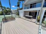 150mm*25mm WPC Wood Plastic Composite Decking for Garden Decoration Business