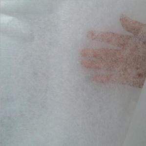 Wholesale Embossed Water Soluble Non Woven Fabric , Eco Friendly Embroidery Backing Paper from china suppliers