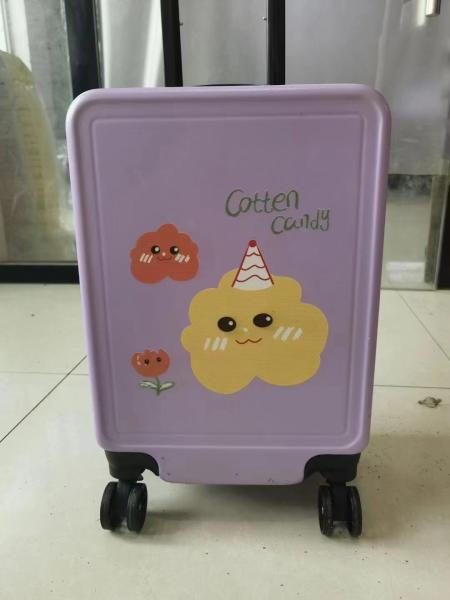 Zippered Unisex Childrens Hard Sided Luggage , Multifunctional Infant Travel