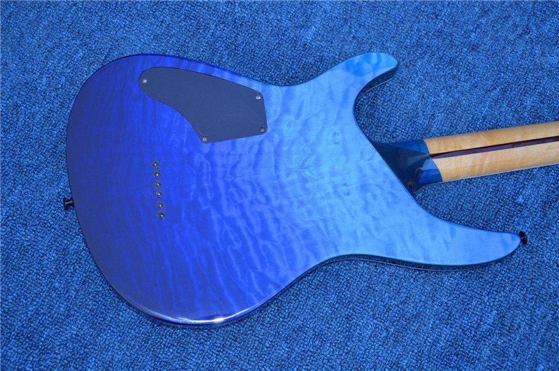 All Real Pictures China ESP/LTD Electric Guitar Ebony Fretboard 24 Frets Quilted Maple Top and Back esp guitar