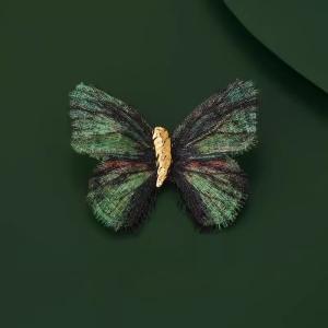 Wholesale Nature-Inspired Custom Jewelry - Golden Wings with Edgy Textures for Free Spirits from china suppliers