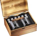 Gift Cocktail Box Kit For Men UV Printing Whiskey Stone And Glass Set