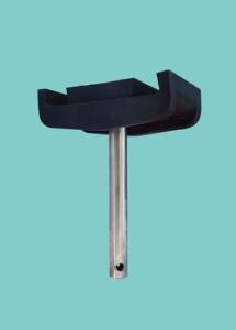 Wholesale Clamps for extra side guides side guard clamps conveyor spare parts materials PA6 ZY-GC-007 from china suppliers