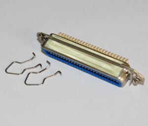 Wholesale 14 24 36 50Pin Centronic Solder Female Ribbon Connector with Spring Latches from china suppliers