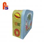 28*18*8cm Size HS Code 48196000 Screen Printing Cardboard Suitcase Box