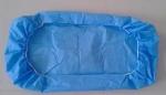 White Blue Disposable PP Spunbond Nonwoven Fabric Bed Sheet Surgical Supplies