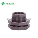 Industrial Pipe Fittings Pn16 PVC Union Valve with Bottom Bracket
