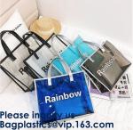 Ladies Beach Bag Summer Bag Women Waterproof Handbags Transparent PVC Plastic
