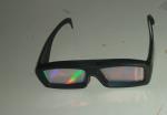 Designer ABS plastic frame rainbow 3d fireworks glasses for watching movies