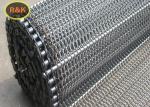 Food-grade 304/316 stainless steel chain link spiral steel wire conveyor mesh