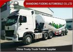 13 Ton 3 Axle Bulk Cement Tanker Trailer Three Axle Semi Trailer