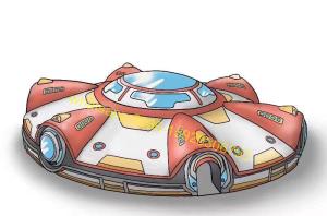 Wholesale UFO kids playground obstacle course game new design from china suppliers