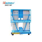 Double Mast Aluminum Lift Table 250KG 10 Meter Mobile Electric Man Lift