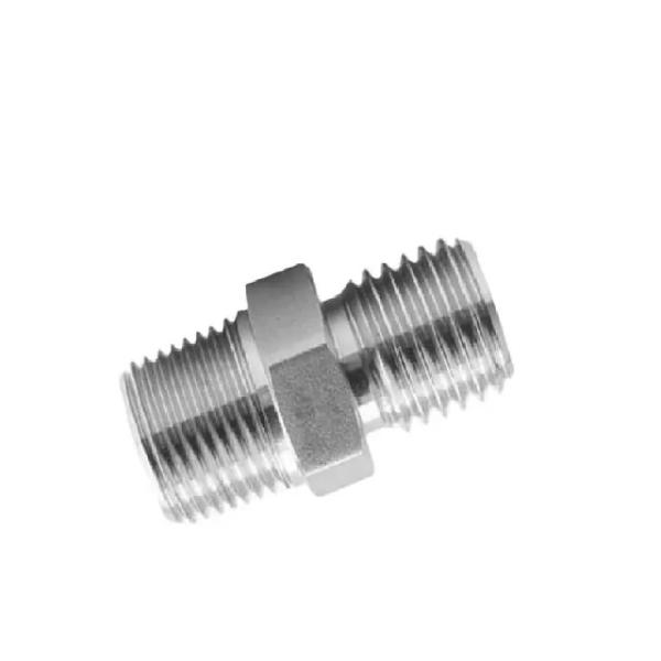 Nipple Stainless Steel 304 Grade Pipe Fitting 1/2" Forged BSP Standard Hex