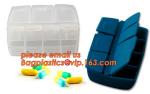 Premium 31 compartments plastic keyboard pill box for a month, Round Shape Pill